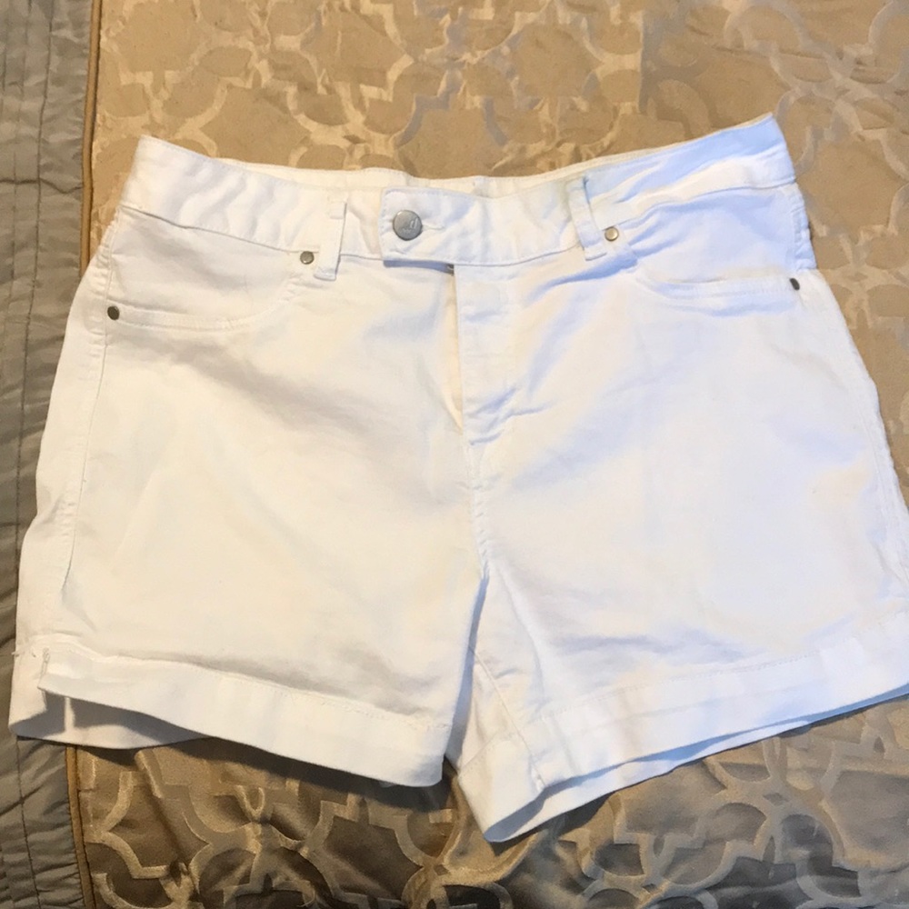 White shorts